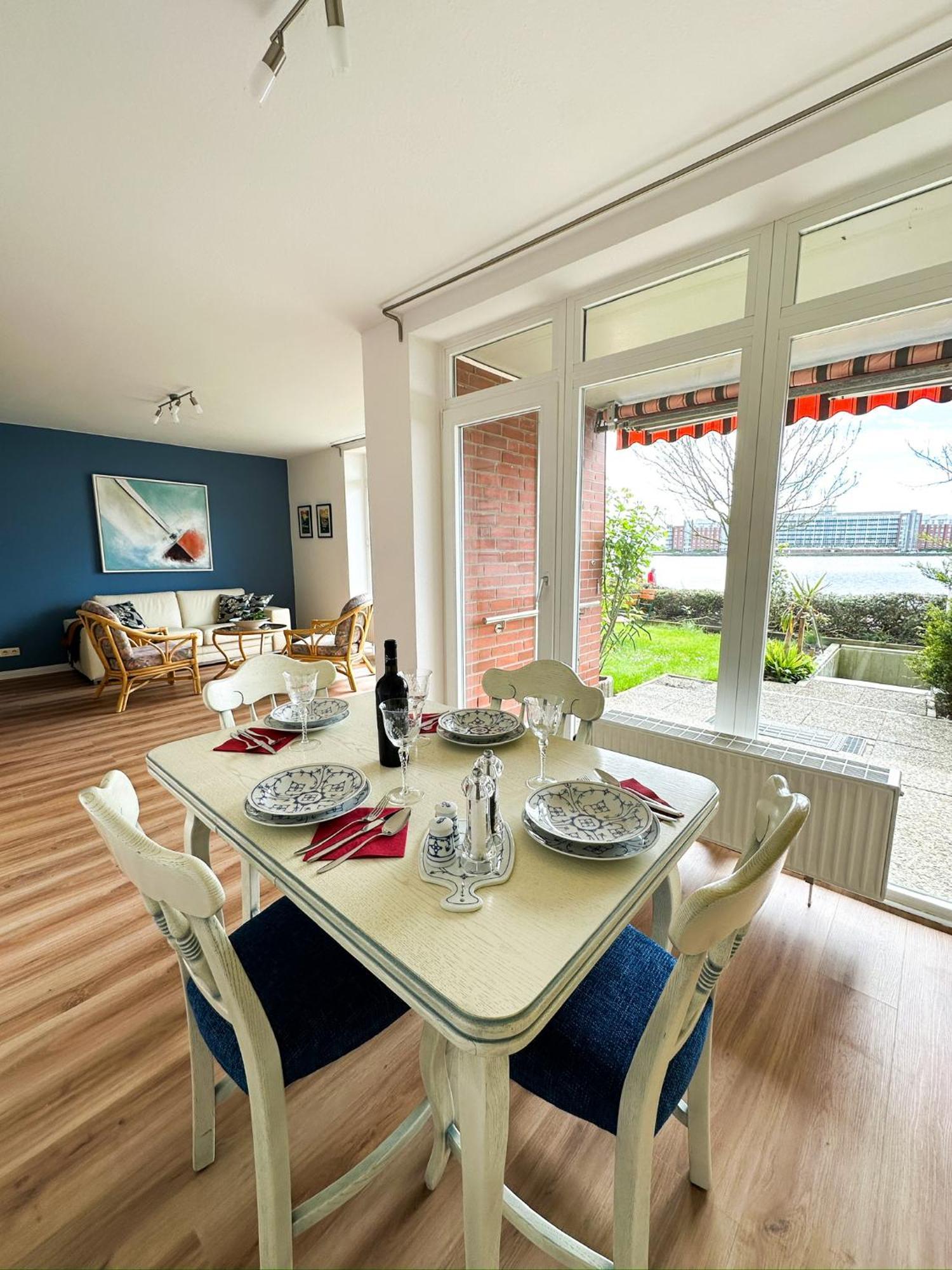 Ferienwohnung Havenblick Wilhelmshaven Exterior foto